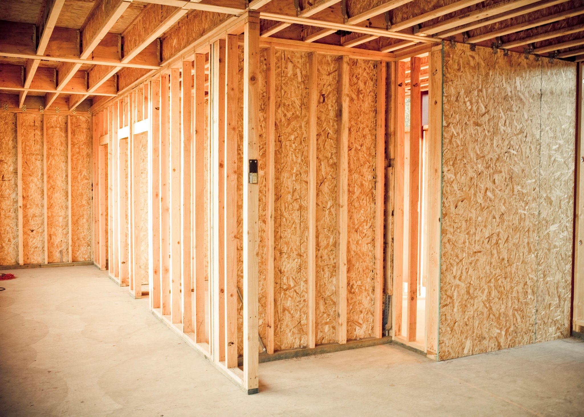 Construction framing interior