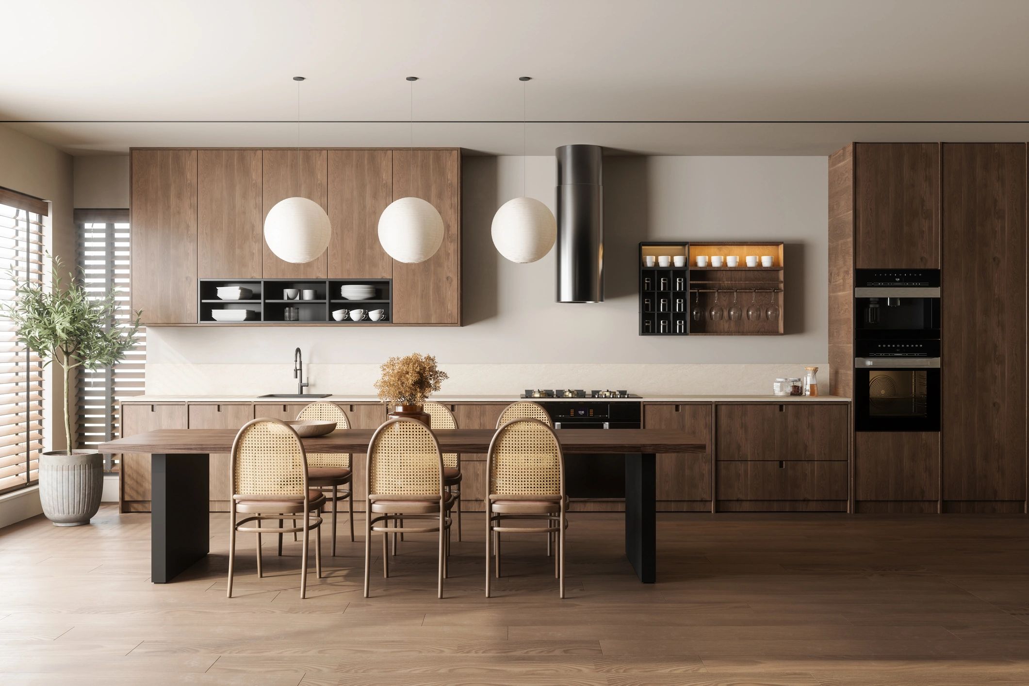 Modern kitchen renovation